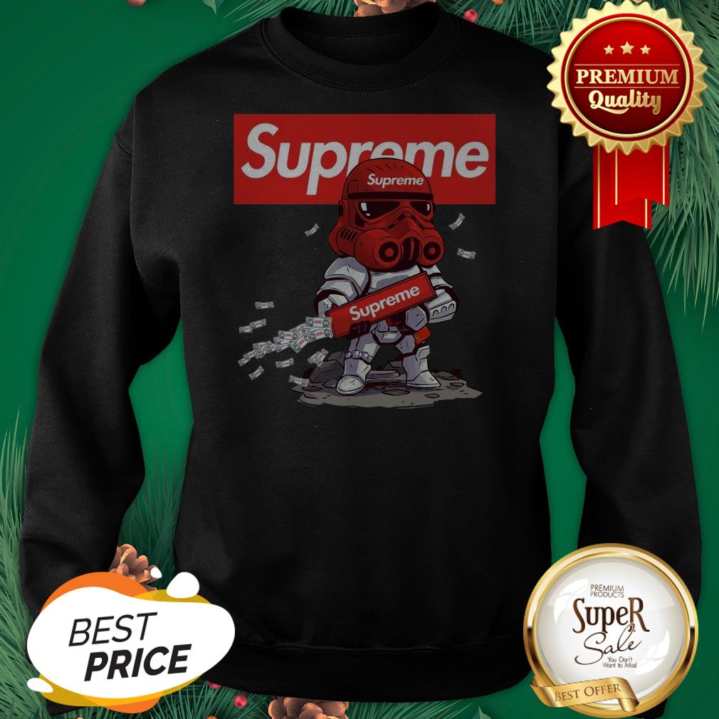 Star Wars Stormtrooper And Supreme Shirt - Image 4