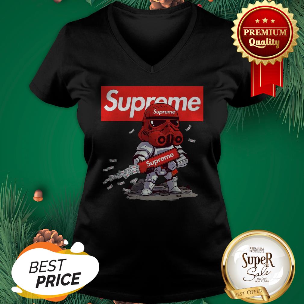 Star Wars Stormtrooper And Supreme Shirt - Image 2
