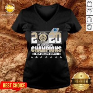 Alternative view of Nice 2020 Afc North Division Champions New Orleans Saints 2008 2009 2011 2017 Shirt