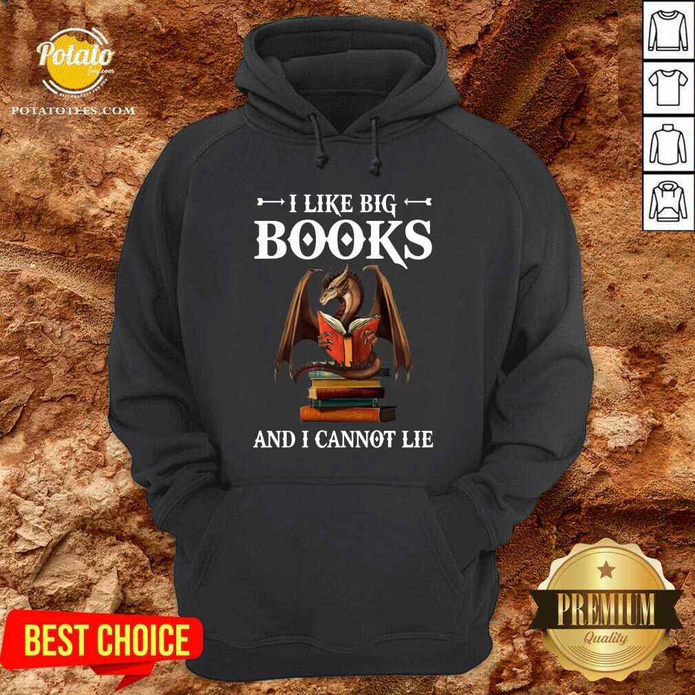 Nice Dragon I Like Big Books And I Cannot Lie Shirt - Image 5