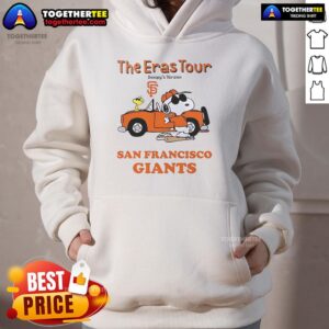 Alternative view of Nice San Francisco Giants The Eras Tour Snoopy T-Shirt