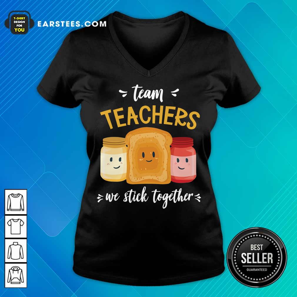 Top We Stick Together Sandwich Team Teacher Shirt - Image 5