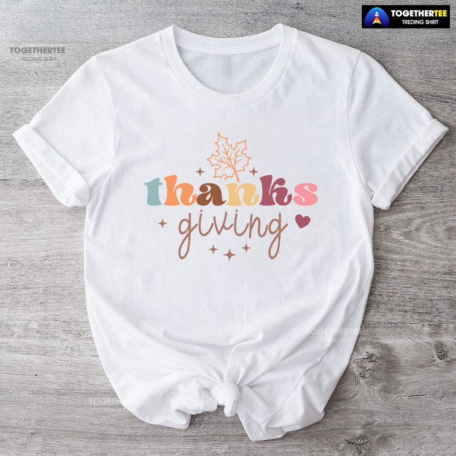Thanksgiving Leaf Autumn T-Shirt
