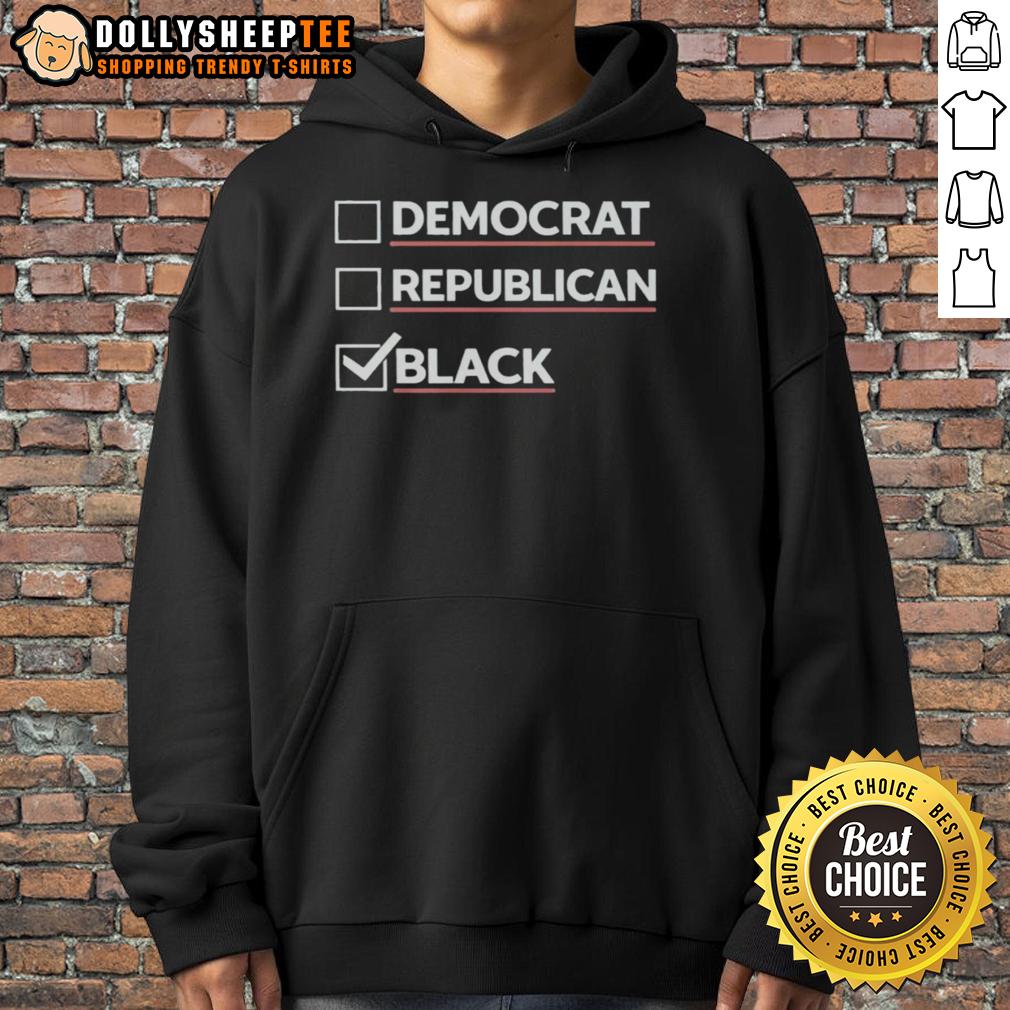 Original Dr Boyce Watkins Democrat Republican Black T-Shirt - Image 2