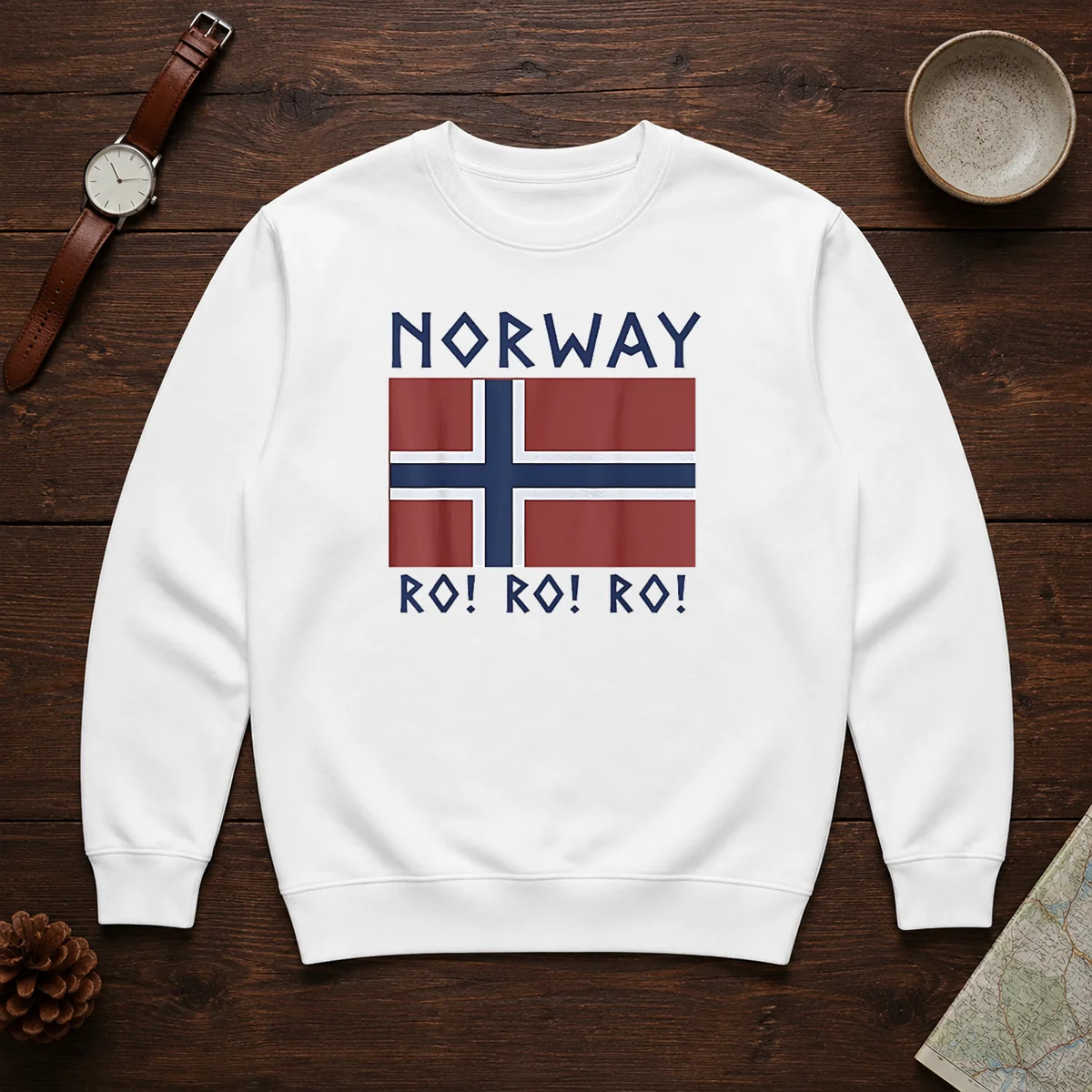 Pretty Norway Round Of 16 FIFA World Cup 2026 Ro Ro Ro Flag Shirt - Image 7