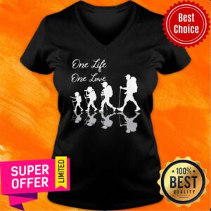 Alternative view of Nice One Life One Love Hiking Mountain Shirt