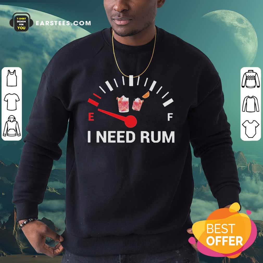Original I Need Rum Wine 2020 Shirt - Image 5