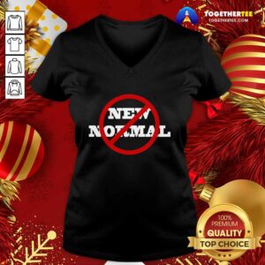Alternative view of Happy No New Normal Shirt