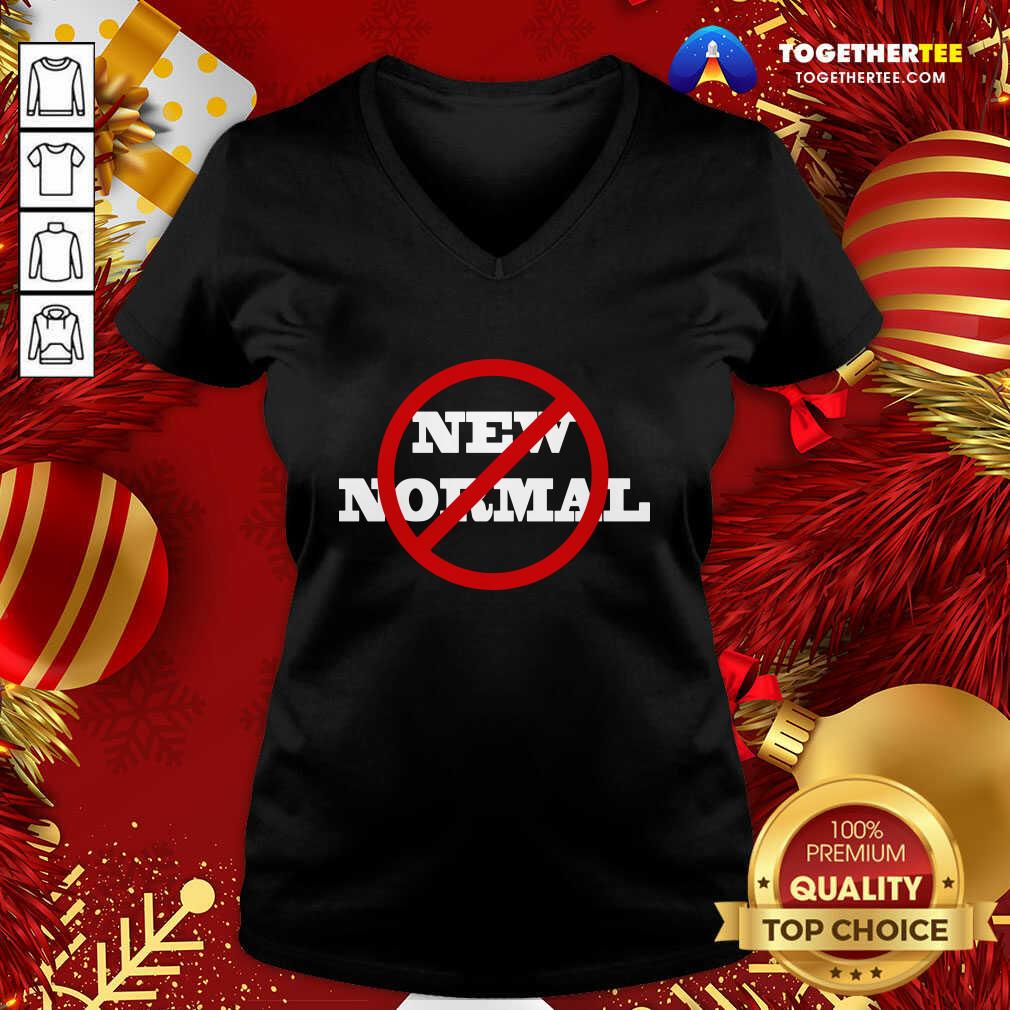 Happy No New Normal Shirt - Image 2