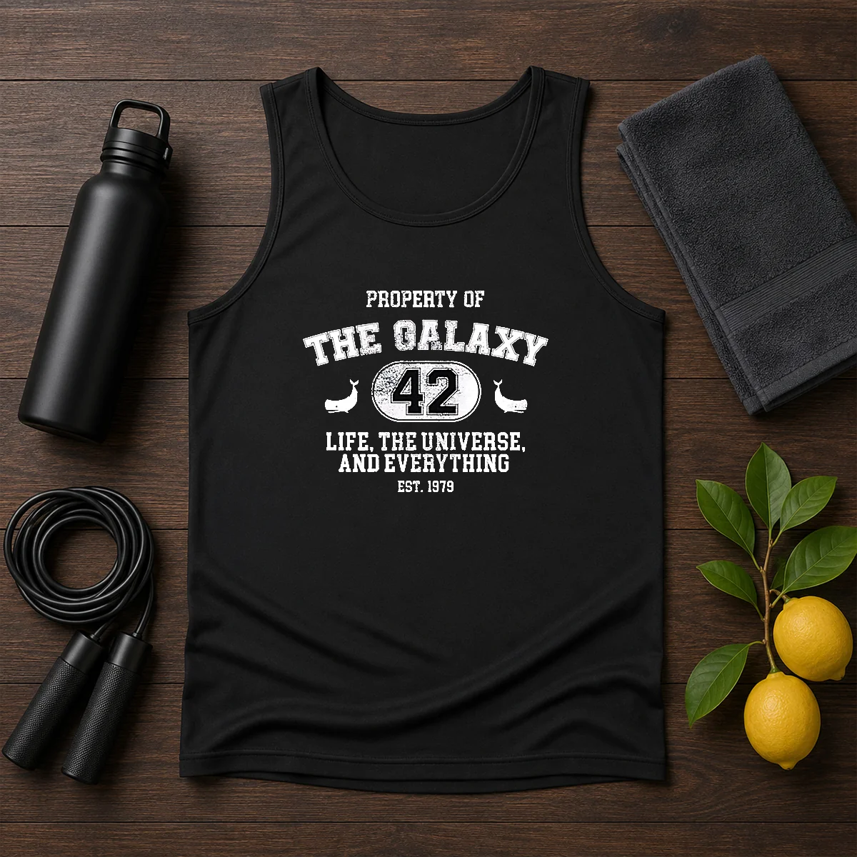 Original Property Of The Galaxy 42 Life The Universe And Everything Est 1979 Shirt - Image 3