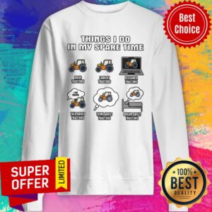 Alternative view of Top Things I Do In My Spare Time Shirt