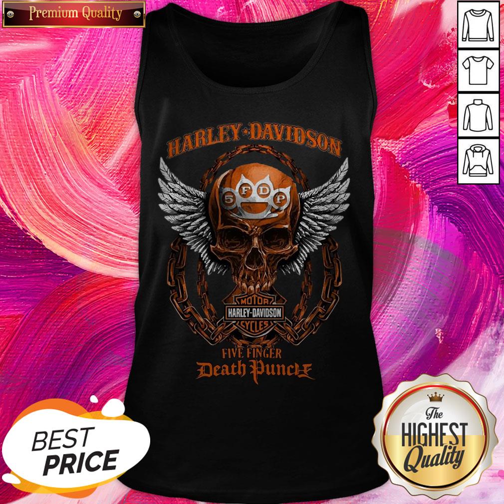 Perfect Skull Motor Harley Davidson Five Finger Death Punch Halloween Shirt - Image 3