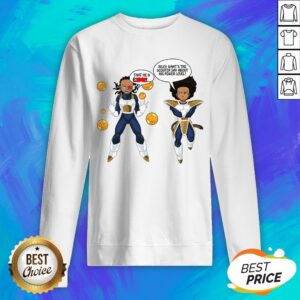 Alternative view of That The A Biech Riley What’s The Scouter Say About His Power Level Shirt