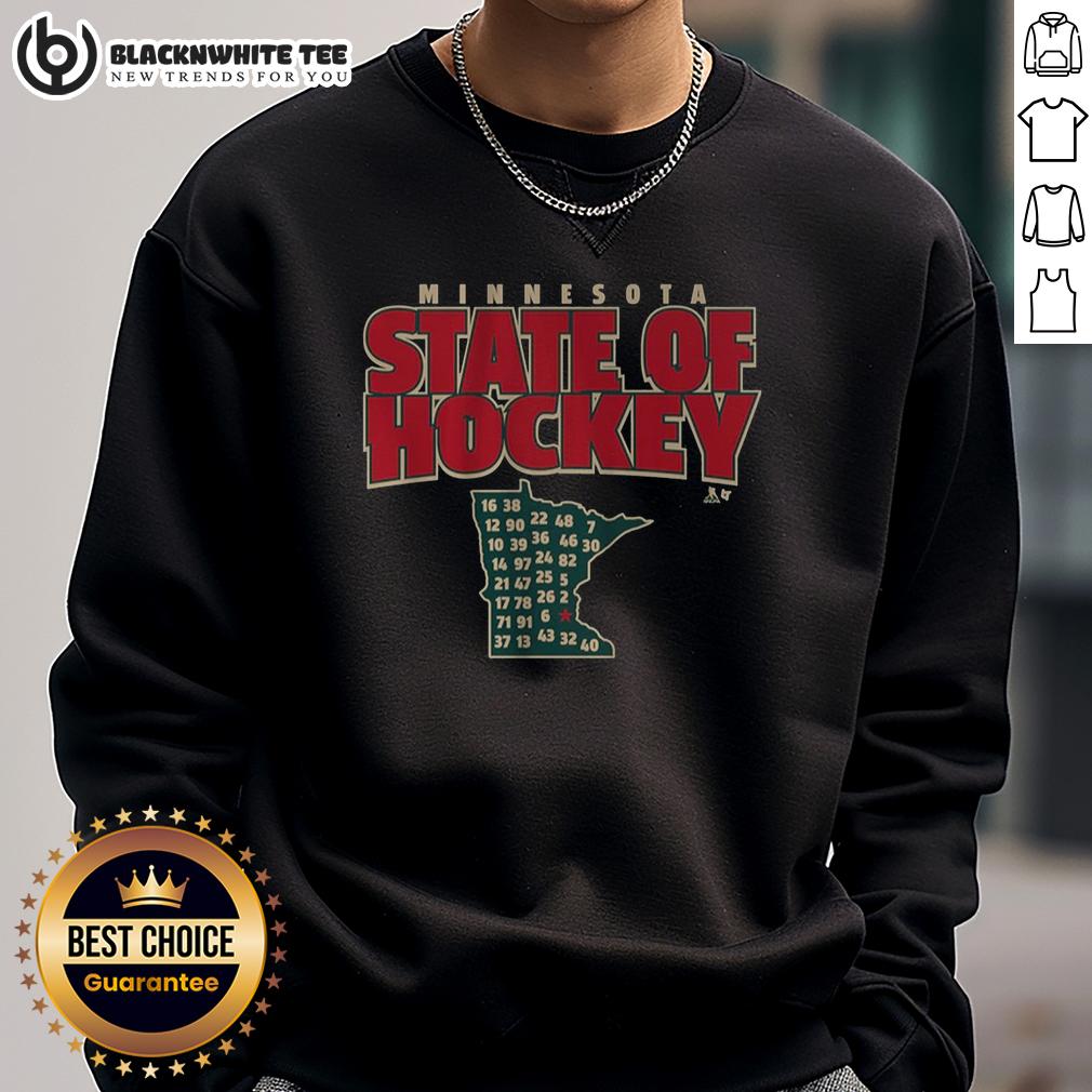 Official Minnesota State Of Hockey T-Shirt - Image 5