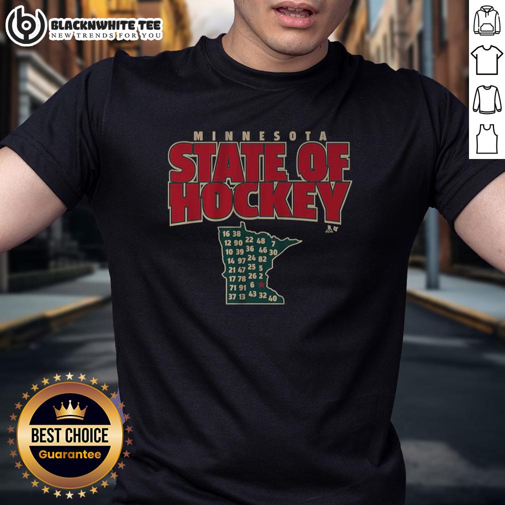 Official Minnesota State Of Hockey T-Shirt