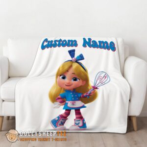 Alternative view of Premium Hot Disney Alice's Wonderland Bakery Blanket Fleece Customized Blanket