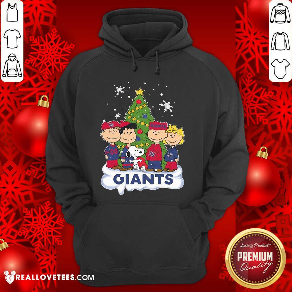 Nice Snoopy The Peanuts New York Giants Shirt - Image 4