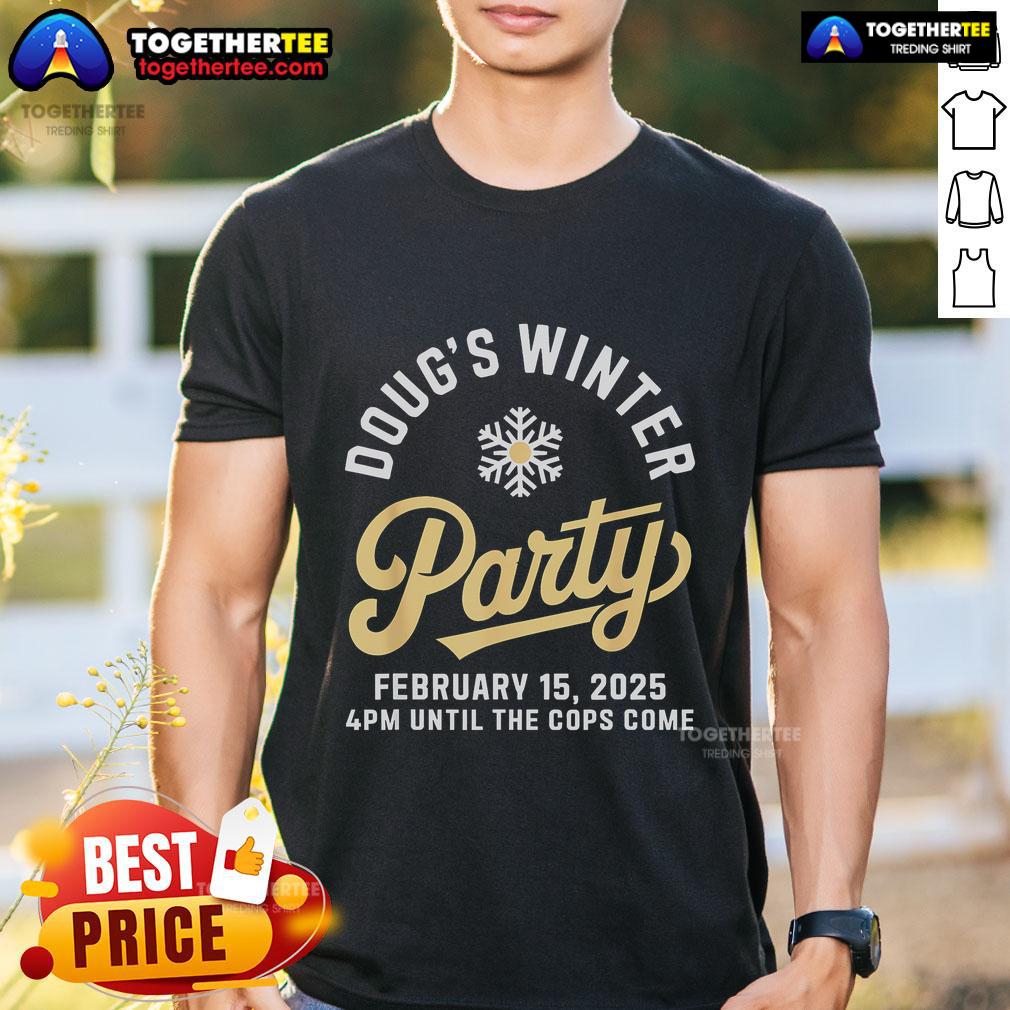 Premium Doug's Winter Party February 15th Smells Like Monday Vintage T-Shirt