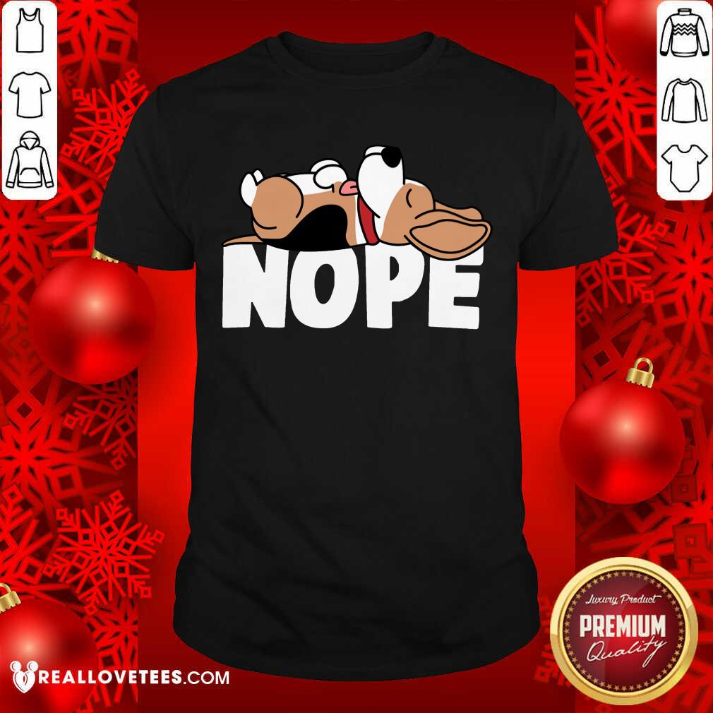 Dogs Nope Corgi Shirt