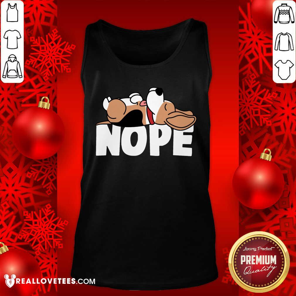 Dogs Nope Corgi Shirt - Image 4