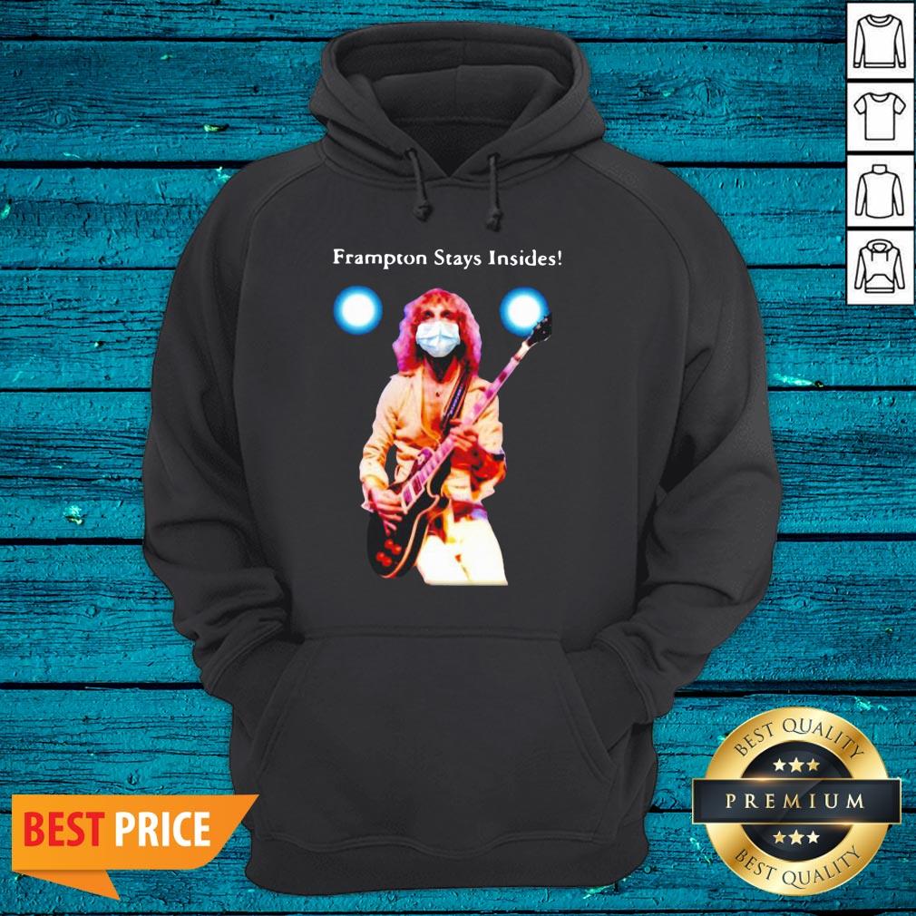 Funny Peter Frampton Stays Insides Covid Shirt - Image 2