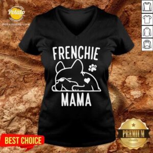 Alternative view of Pug Frenchie Mama Shirt