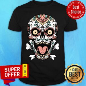 Sugar Skull Dia De Muertos Day Dead Halloween Shirt