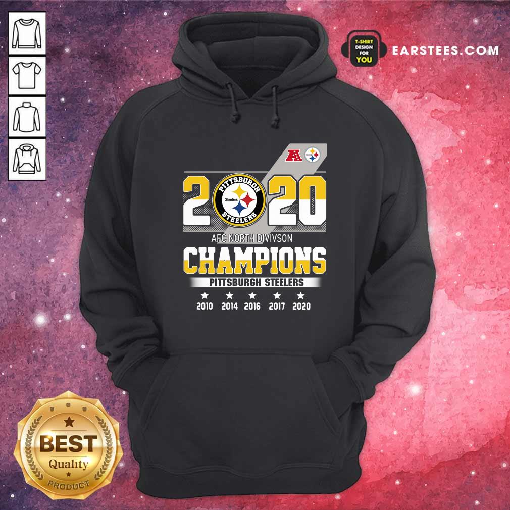 Happy 2020 AFC North Division Champions Pittsburgh Steelers Shirt - Image 2