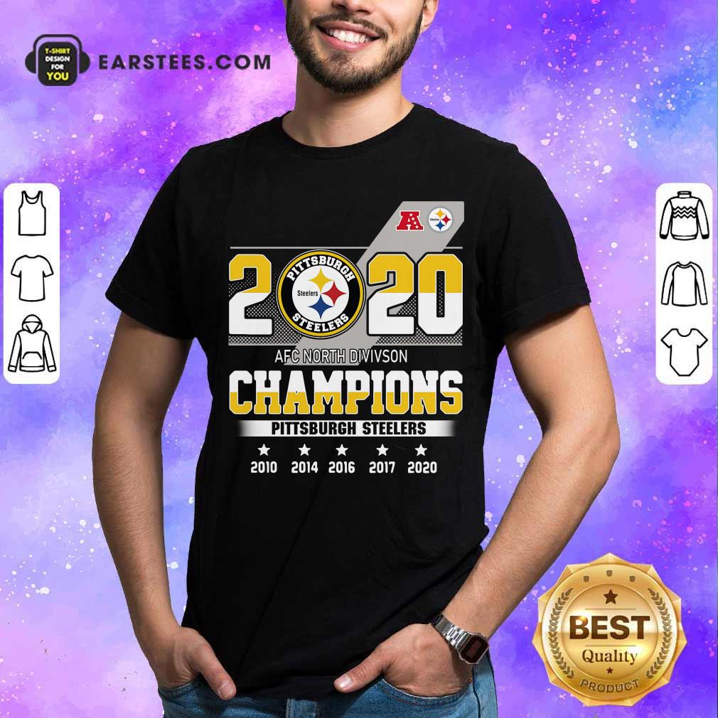 Happy 2020 AFC North Division Champions Pittsburgh Steelers Shirt