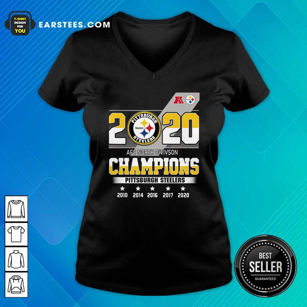 Happy 2020 AFC North Division Champions Pittsburgh Steelers Shirt - Image 3