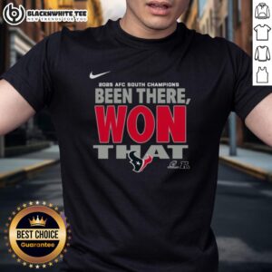 Original Houston Texans 2025 AFC South Champions T-Shirt
