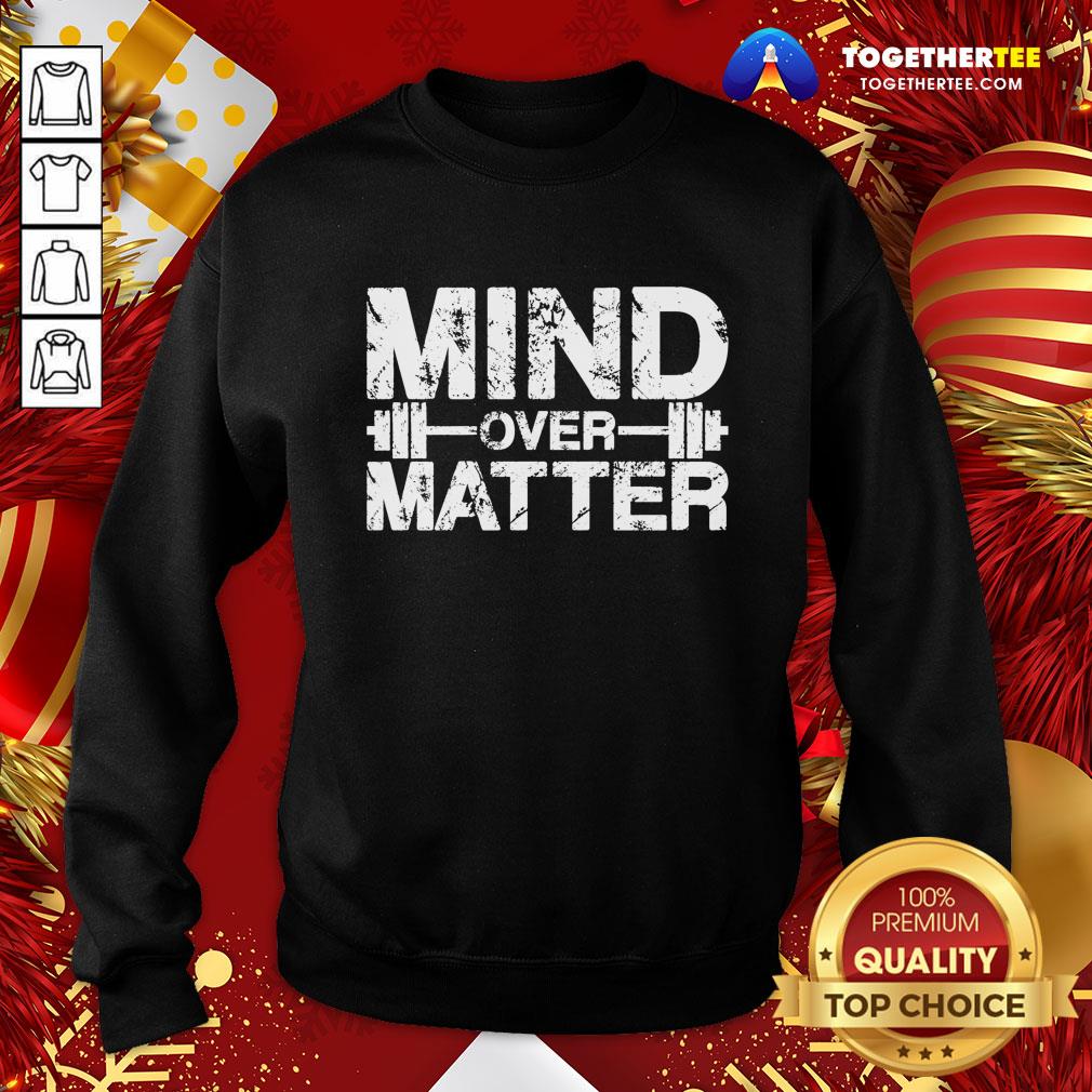 Awesome Fitness Mind Over Matter Shirt - Image 4