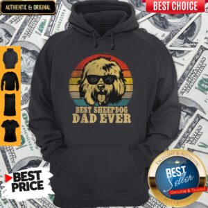 Alternative view of Official Best Sheep Dog Dad Ever Vintage Shirt