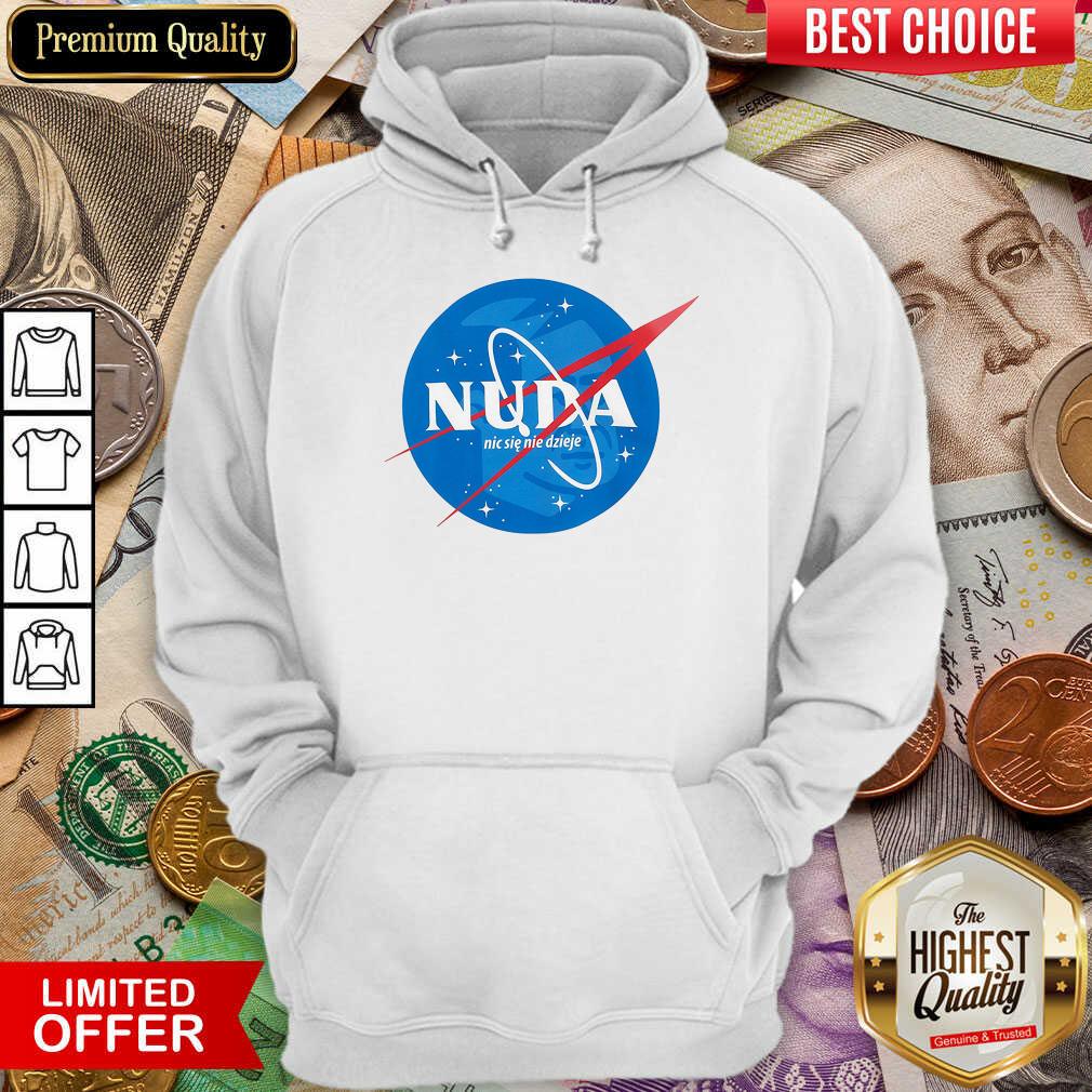 Awesome Nuda Biała Koszulka Męska Shirt - Image 5