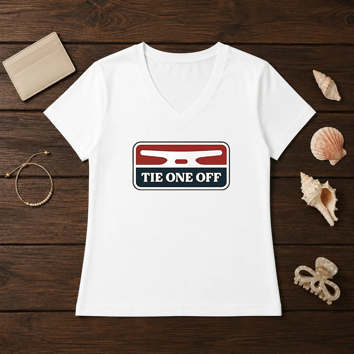 Premium Nautical Apparel Tie One Off Boat Docking Shirt - Image 2