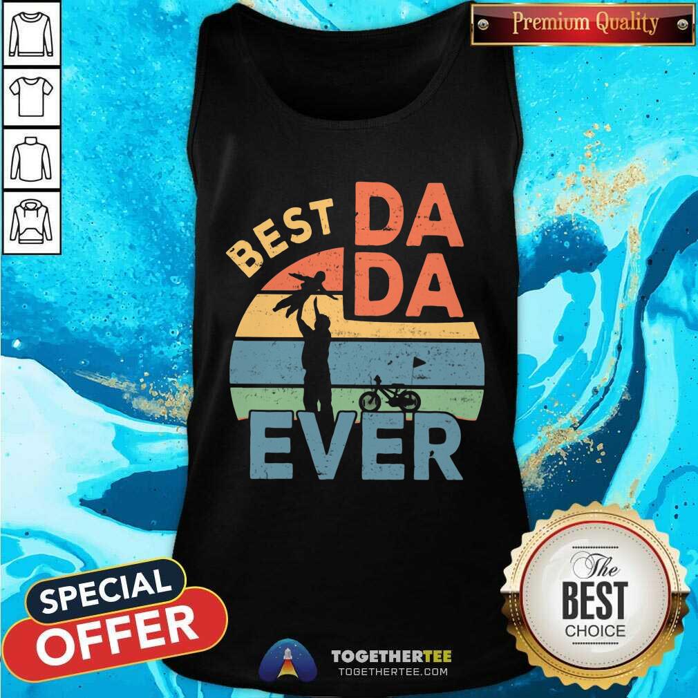 Best Dada Ever Vintage Retro Shirt - Image 4