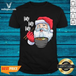 Perfect Santa Eating Noodle Hohoho Christmas Shirt