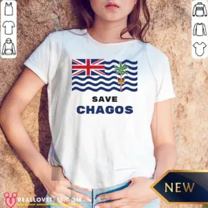 Alternative view of Good Save Chagos British Indian Ocean Territory Flag Shirt