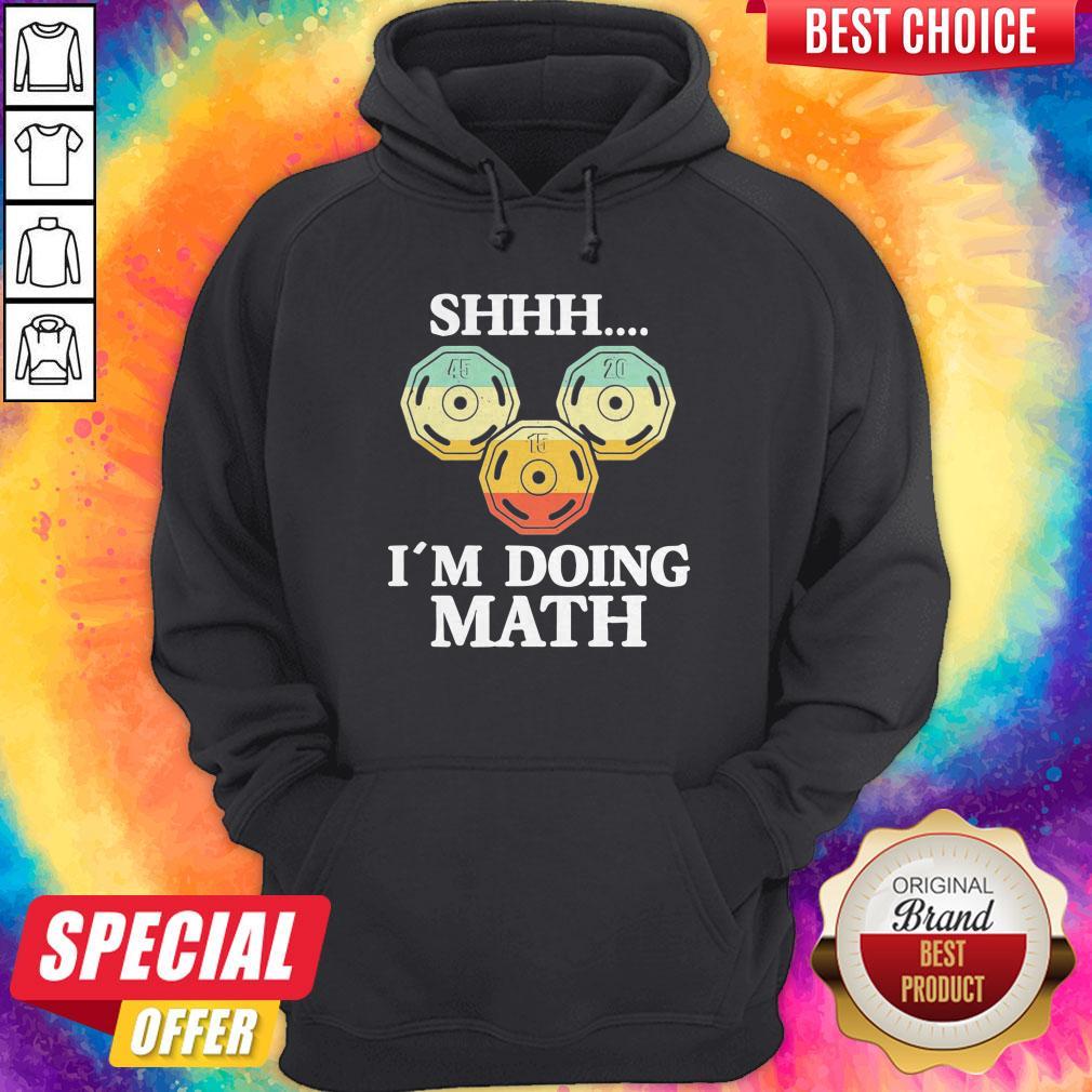 Shhh I'M Doing Math Vintage Shirt - Image 5