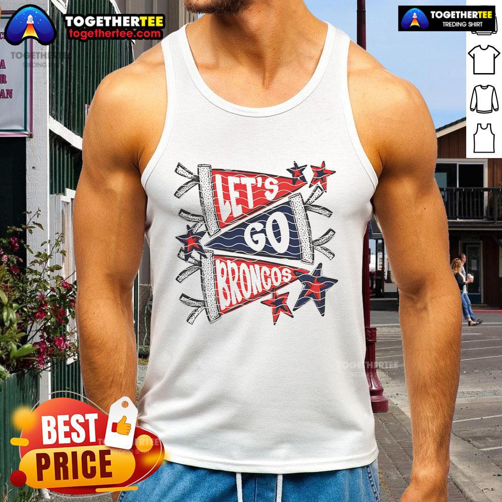 Official Let's Go Denver Broncos T-Shirt - Image 4