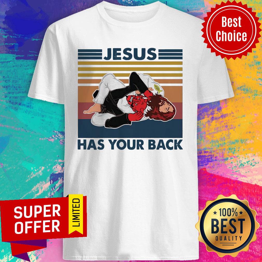 Jesus Has Your Back Vintage Shirt
