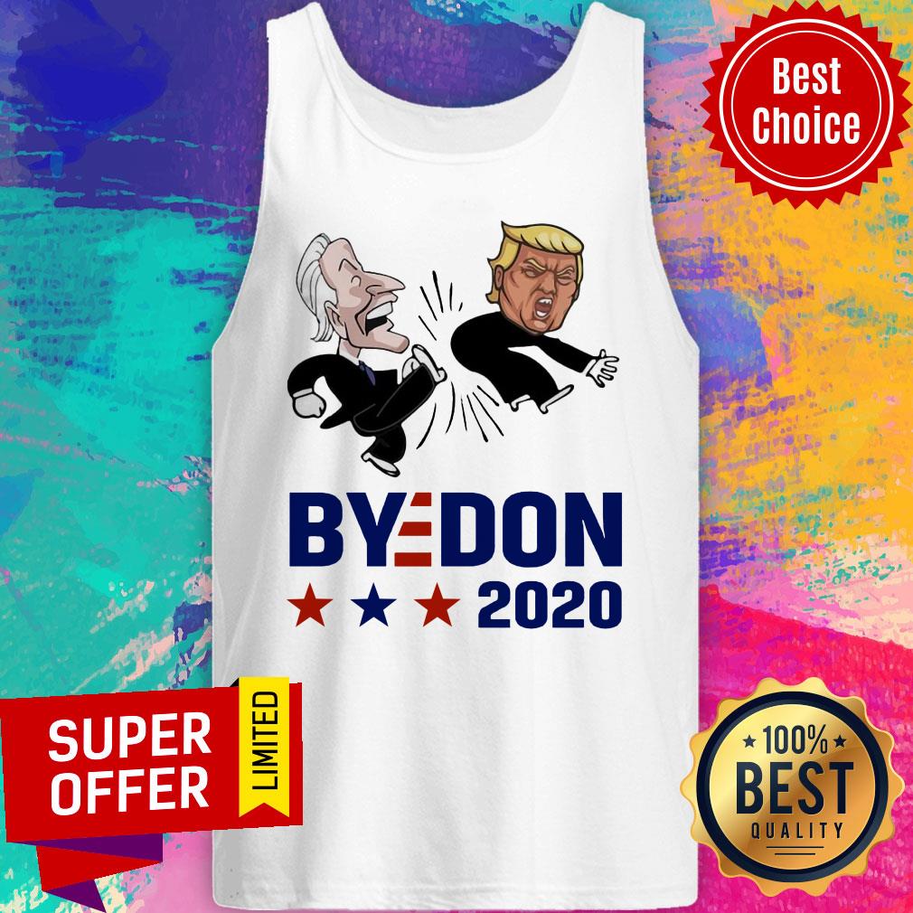 Joe Biden Kicks Trump ByeDon 2020 Shirt - Image 3