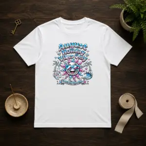 Premium August Holiday Vibes Y2K Chrome Sun Shirt