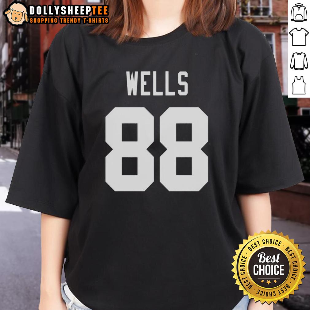Premium New York Giants Juice Wells 88 T-Shirt - Image 3