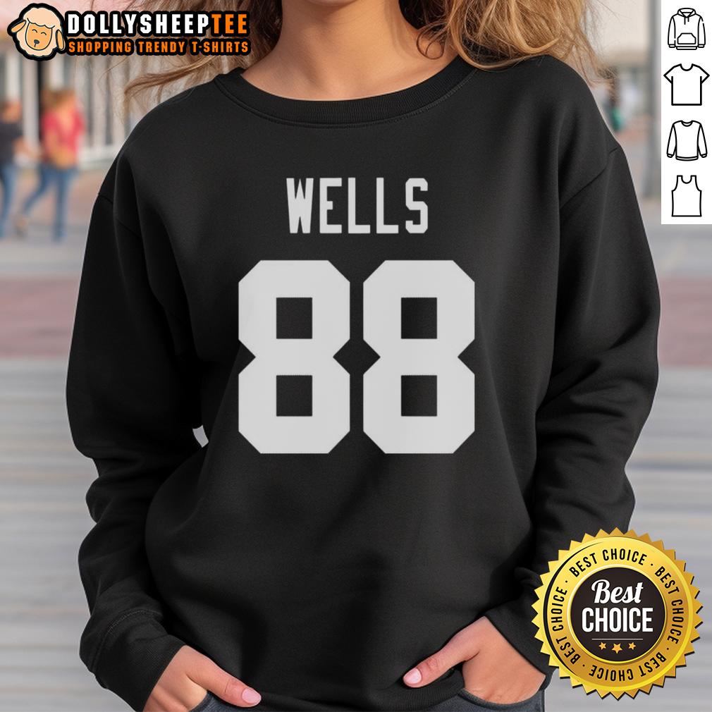 Premium New York Giants Juice Wells 88 T-Shirt - Image 5