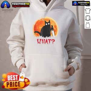 Alternative view of Official Cat What Funny T-Shirt