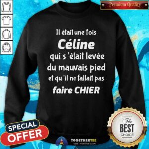 Alternative view of Celine Du Mauvais Pied Faire Chier Shirt