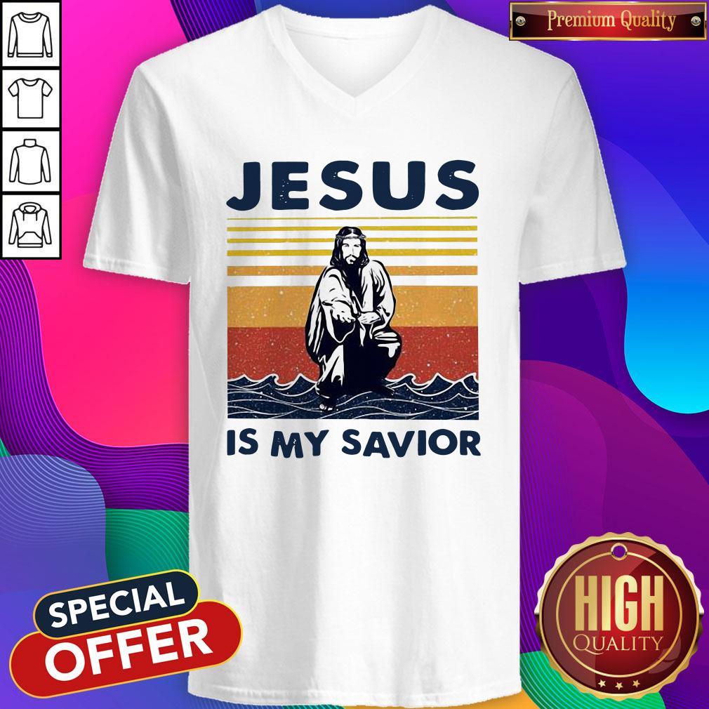 Official Jesus Is My Savior Vintage Shirt - Image 3