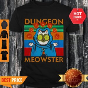 Vintage Cat Dungeon Meowster Shirt