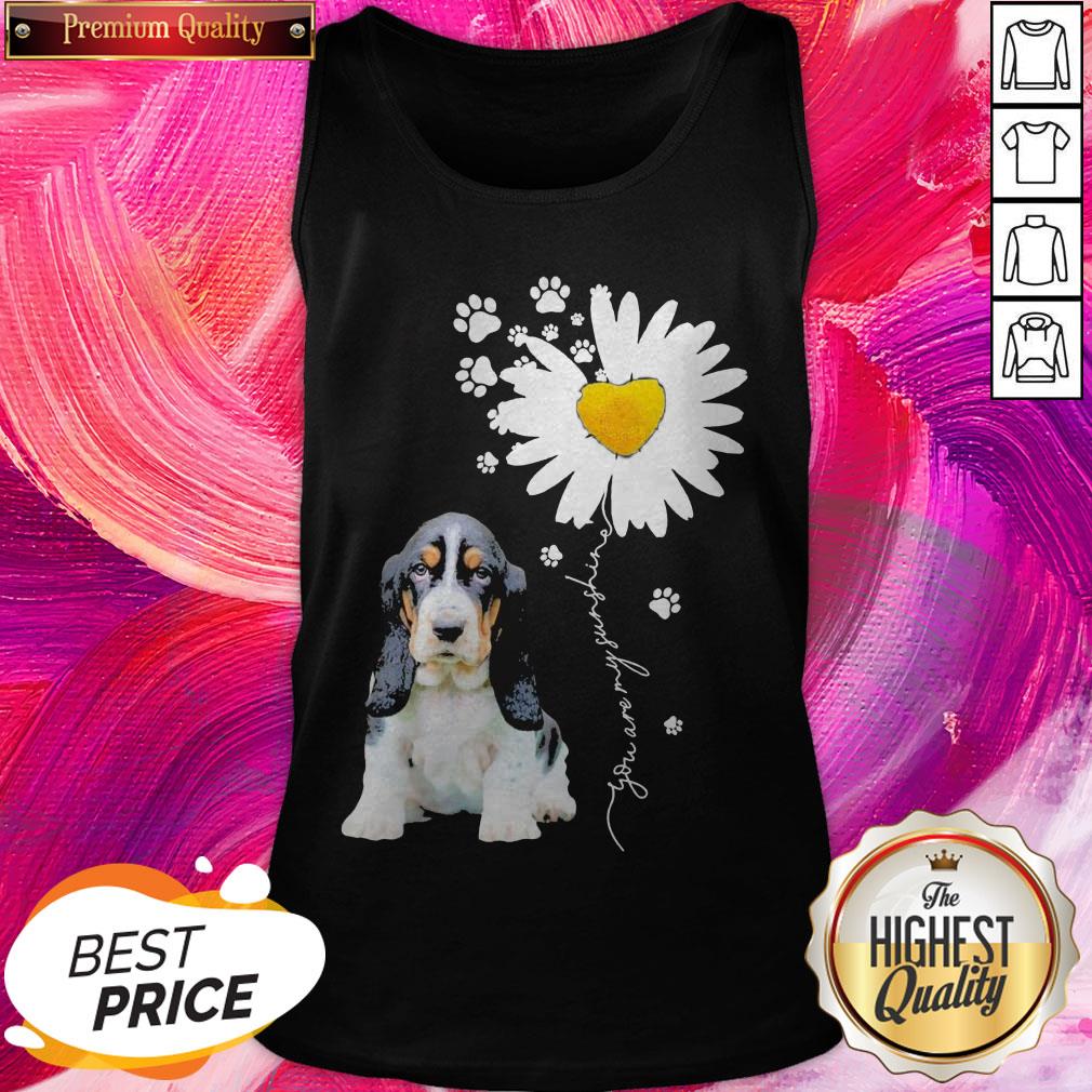 Wonderful Basset Hound Chamomile Shirt - Image 3